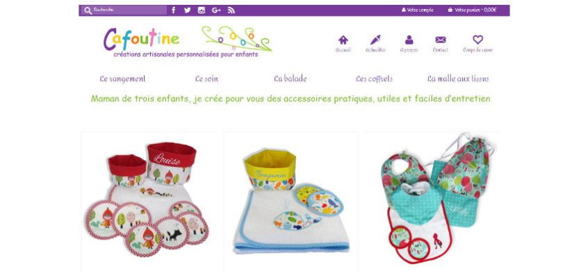 Ouverture du site internet