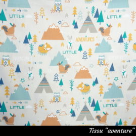 Tissu "aventure"