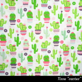 Tissu "cactus"