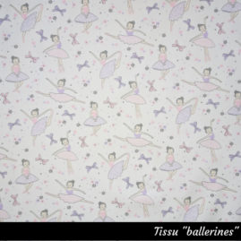 Tissu "ballerines"